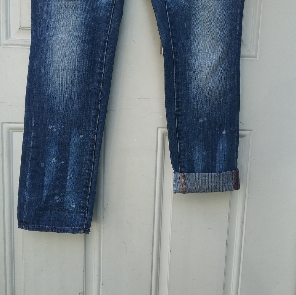 Madewell Slimboy Jeans Distress Size 25 - Picture 5 of 7